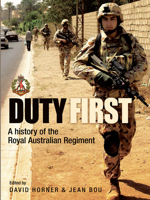 Title details for Duty First by David Horner - Available